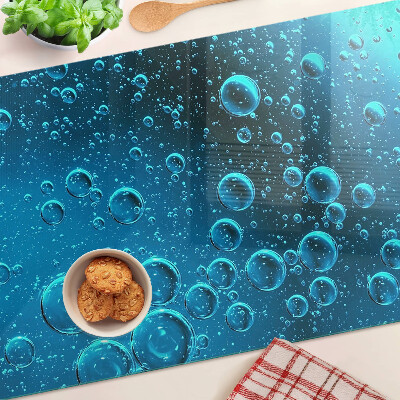 Tocător de bucătărie Bule în apă