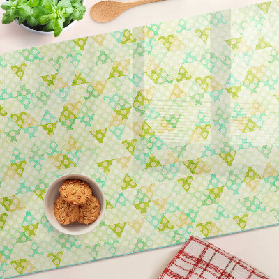 Tocător de bucătărie Geometrie în culori pastelate