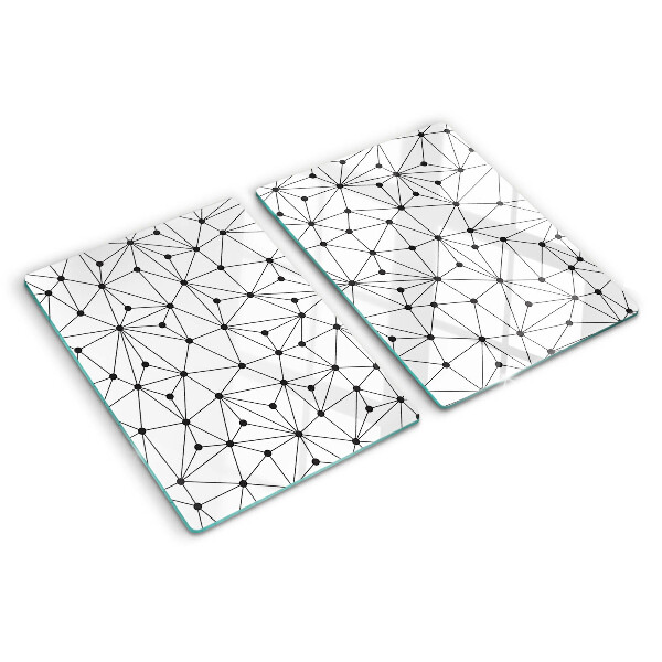 Tocător din sticlă Geometria rețelei