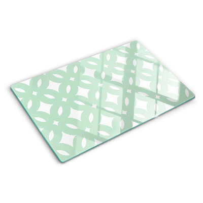 Tocător de bucătărie Modele geometrice în culori pastelate