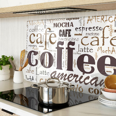 Tocător sticlă Cafea și băuturi din cafea
