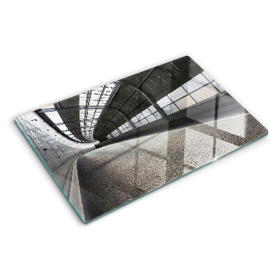 Tocător din sticlă Arhitectură și geometrie moderne