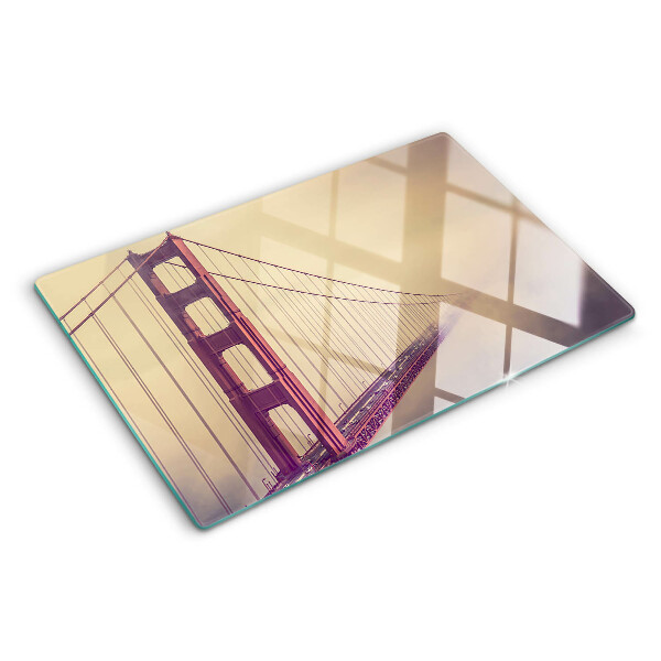 Tocător din sticlă Podul Golden Gate de epocă