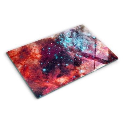 Tocător sticlă Peisaj cosmic cu stele