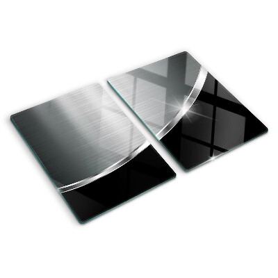 Tocător din sticlă Strălucire metalică cu reflexii