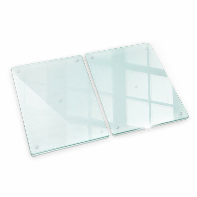 Tocător de bucătărie dublă transparentă