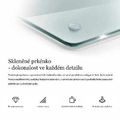 Tocător de bucătărie hexagonală transparentă