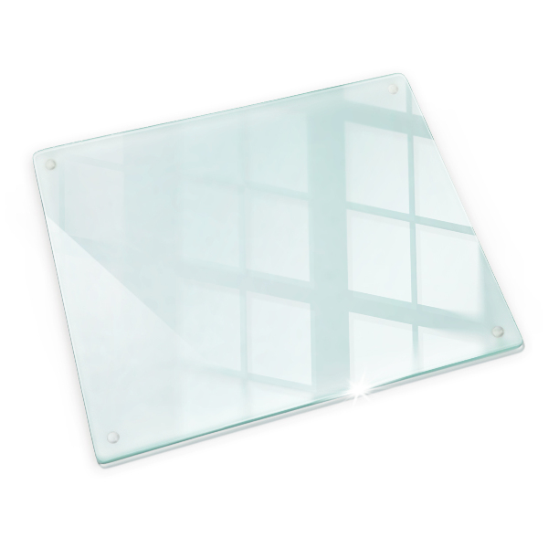 Tocător din sticlă transparentă dreptunghiulară