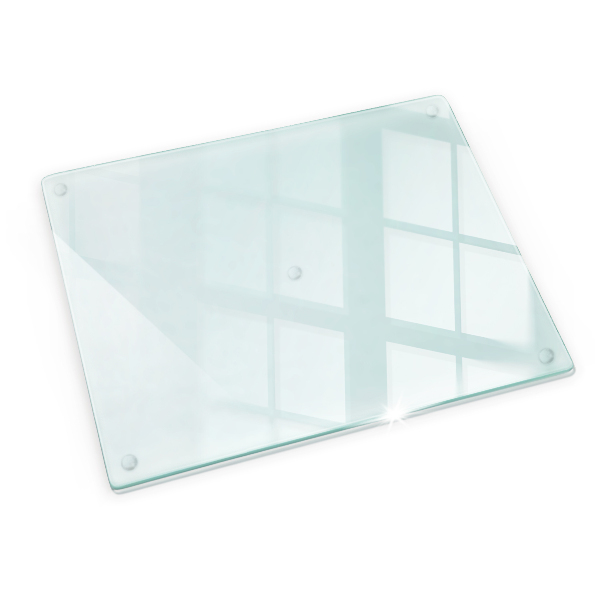Tocător din sticlă transparentă dreptunghiulară