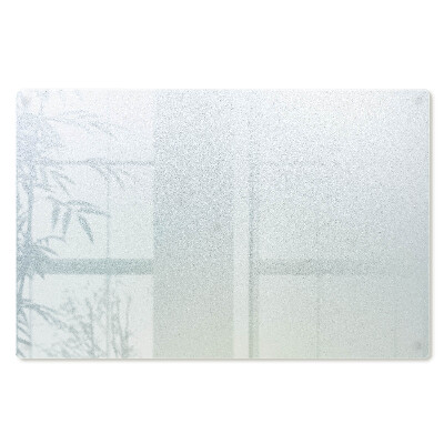 Tocător din sticlă dreptunghiular, semitransparent