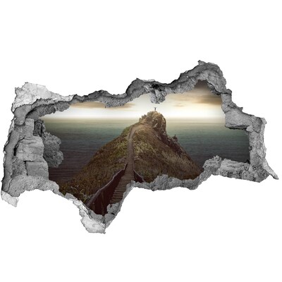 Autocolant gaură 3D Calea spre Rai