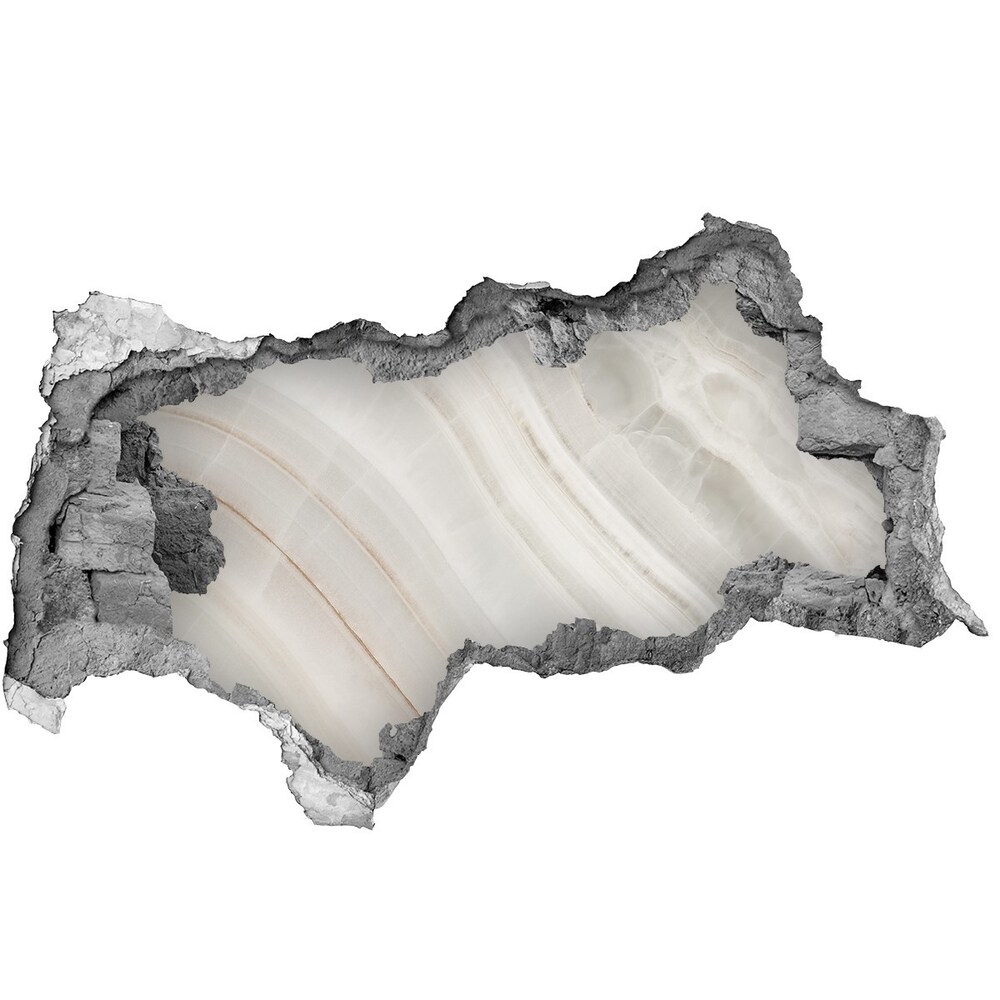 Autocolant gaură 3D textură de marmură