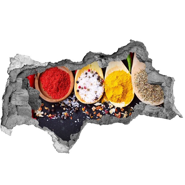 Fototapet un zid spart cu priveliște Paradisul condimentelor