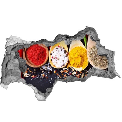 Fototapet un zid spart cu priveliște Paradisul condimentelor