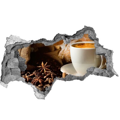Autocolant autoadeziv gaură Cafea si mirodenii