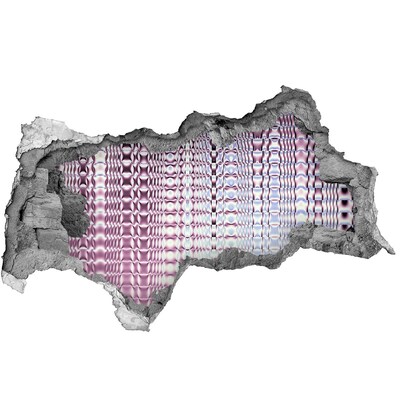 Autocolant autoadeziv gaură opera de arta fractală