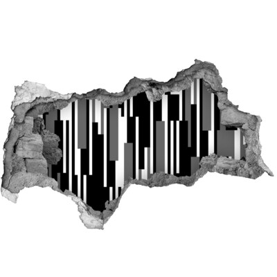 Autocolant autoadeziv gaură Artă modernă pe perete