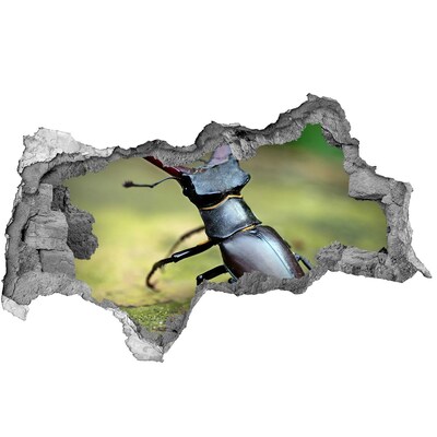 Autocolant un zid spart cu priveliște Creatură din pădure