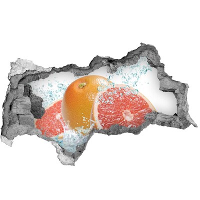 Fototapet un zid spart cu priveliște Paradisul fructelor cu o cascadă