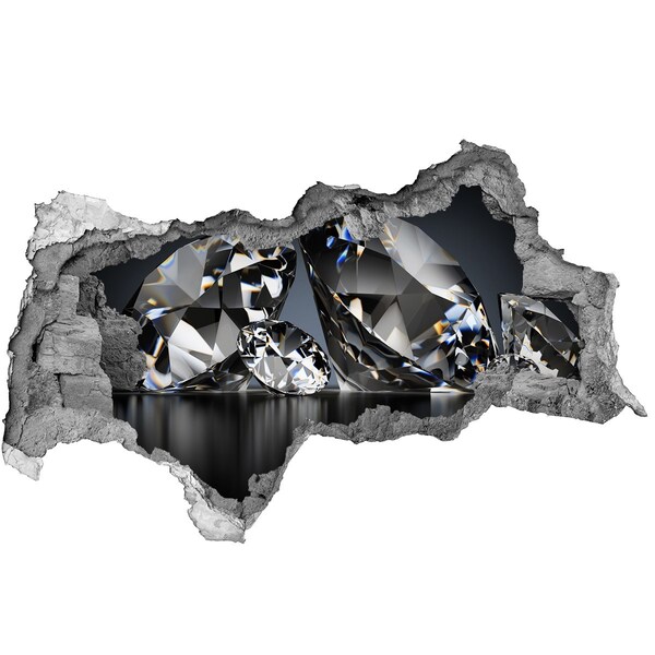 Autocolant gaură 3D Peștera Diamantului