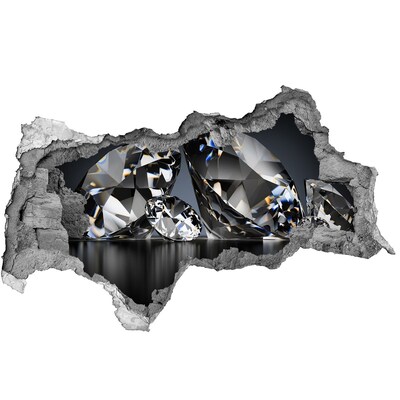 Autocolant gaură 3D Peștera Diamantului