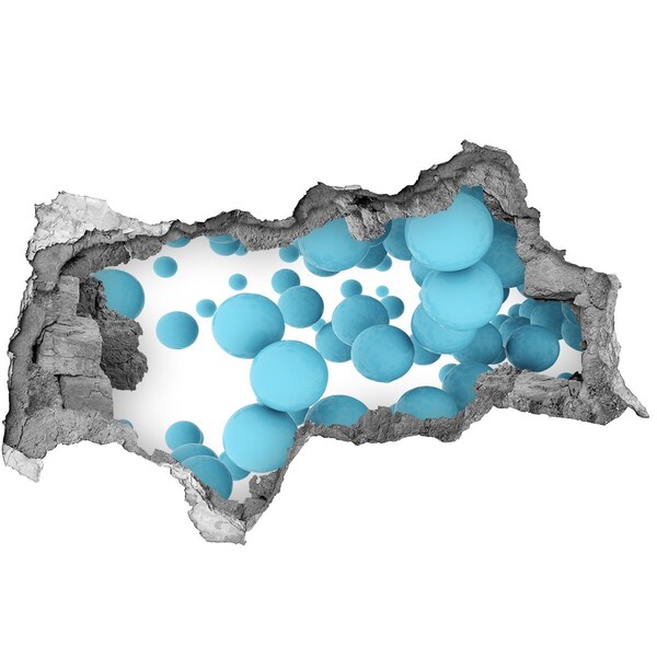 Autocolant gaură 3D bile de abstractizare
