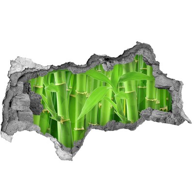 Autocolant un zid spart cu priveliște Pădure verde de bambus