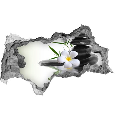 Autocolant de perete gaură 3D Colț de spa relaxant