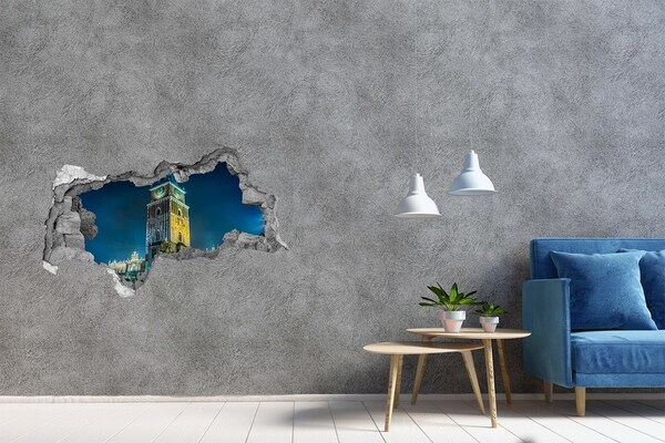 Autocolant autoadeziv gaură Turnul cu Ceas din Cracovia