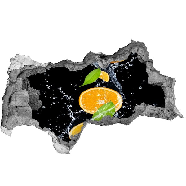 Autocolant autoadeziv gaură Un jet de citrice răcoritor