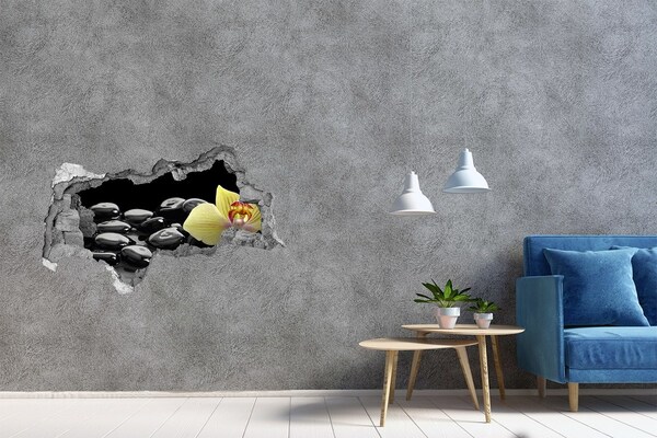 Autocolant gaură 3D Relaxează-te la spa