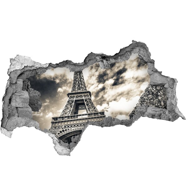 Autocolant autoadeziv gaură Turnul Eiffel din Paris