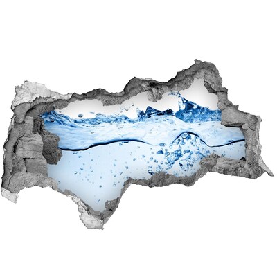 Autocolant de perete gaură 3D Lumea subacvatică