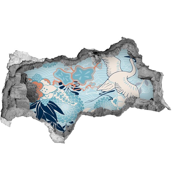 Autocolant 3D gaura cu priveliște Lumea subacvatică a coralilor