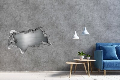 Autocolant de perete gaură 3D Zidul furat