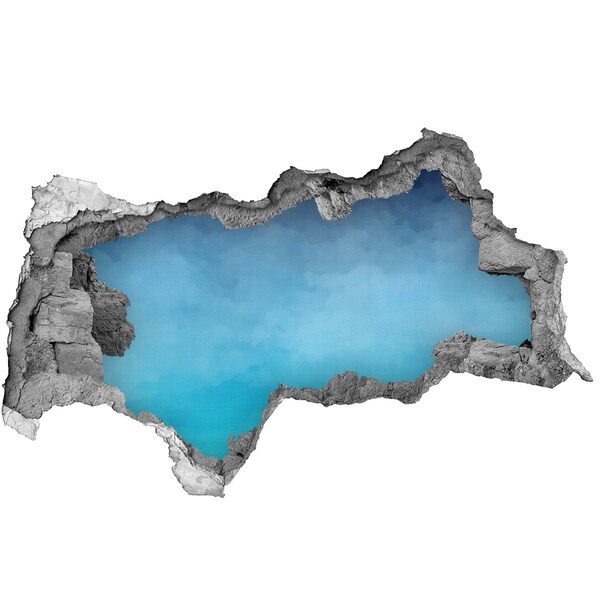 Autocolant gaură 3D Cerul peste ocean