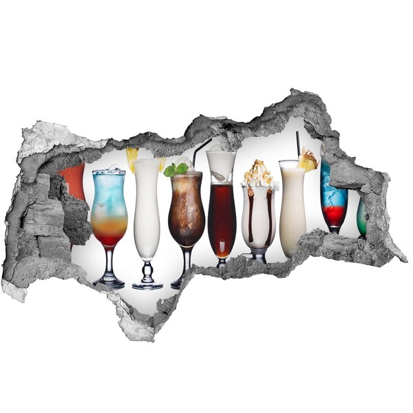 Fototapet un zid spart cu priveliște O oază de cocktailuri de neuitat