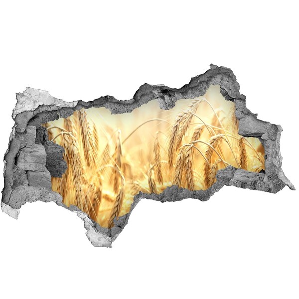 Autocolant autoadeziv gaură Câmpuri de grâu aurii