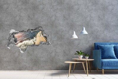 Fototapet un zid spart cu priveliște Croazieră pe o mare furtunoasă