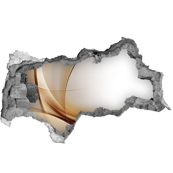 Autocolant autoadeziv gaură Spațiu abstract în spatele peretelui