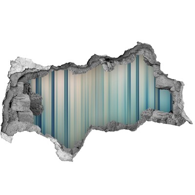 Fototapet un zid spart cu priveliște Iluzia spațiului deschis