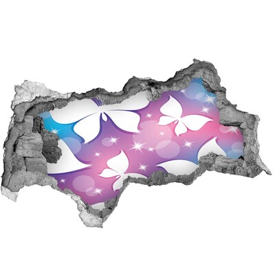 Autocolant autoadeziv gaură Un vis floral în tonuri de roz