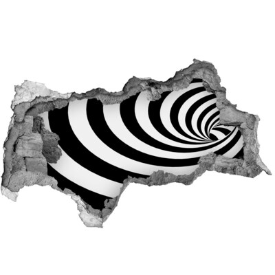 Autocolant gaură 3D Vortex optic imersiv