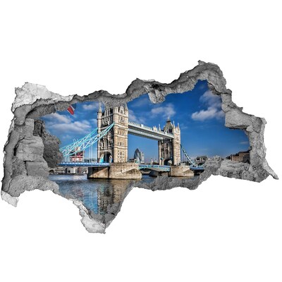 Autocolant autoadeziv gaură Tower Bridge din Londra