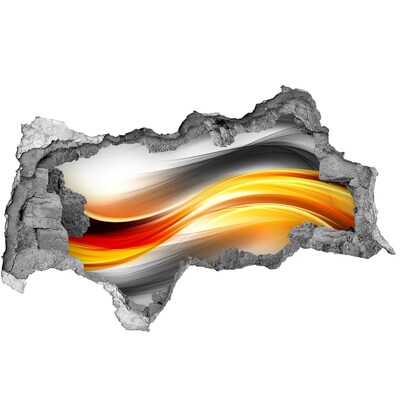 Autocolant autoadeziv gaură O descoperire a culorilor în beton