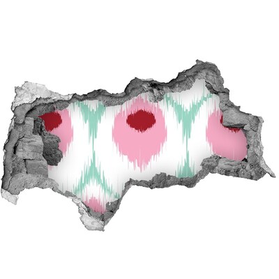 Autocolant de perete gaură 3D Iluzie sonoră în beton