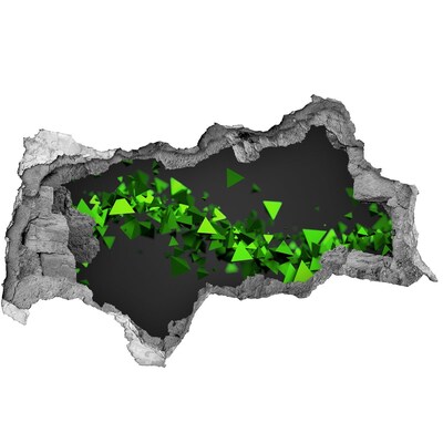 Autocolant de perete gaură 3D Abu Dhabi est