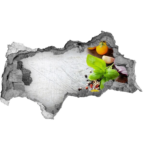 Autocolant autoadeziv gaură Inspirații de bucătărie din spatele peretelui