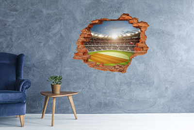 Autocolant gaură 3D Stadionul în acțiune