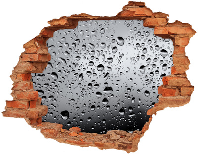 Fototapet 3D gaură în perete Reflexie în apă